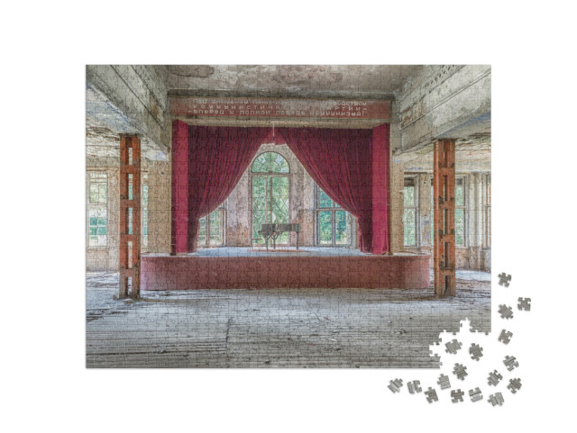 Puzzle de 1000 pièces « Lac de Grabow - Lost Place »