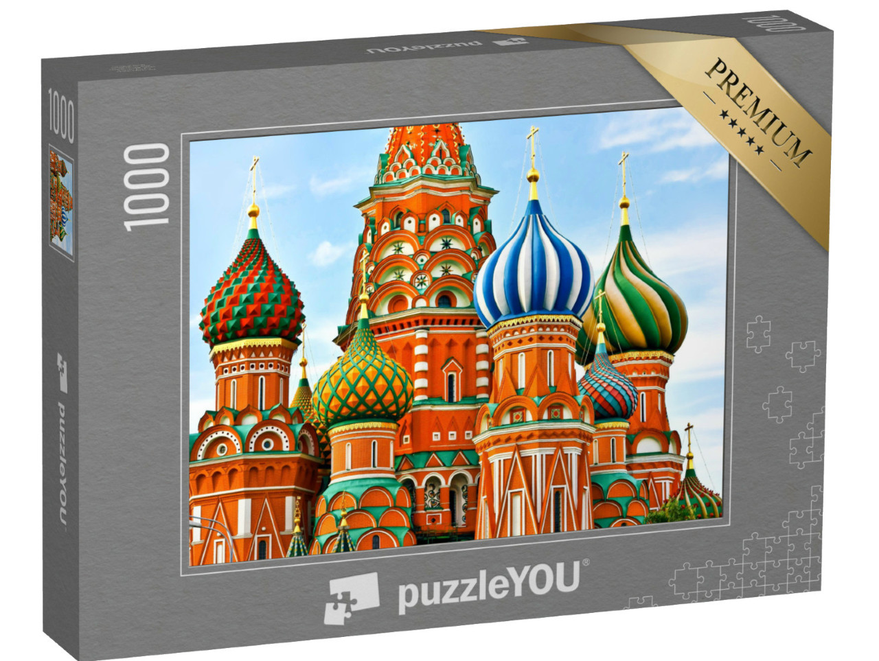 Puzzle de 1000 pièces « Cathédrale sur la Place Rouge à Moscou »