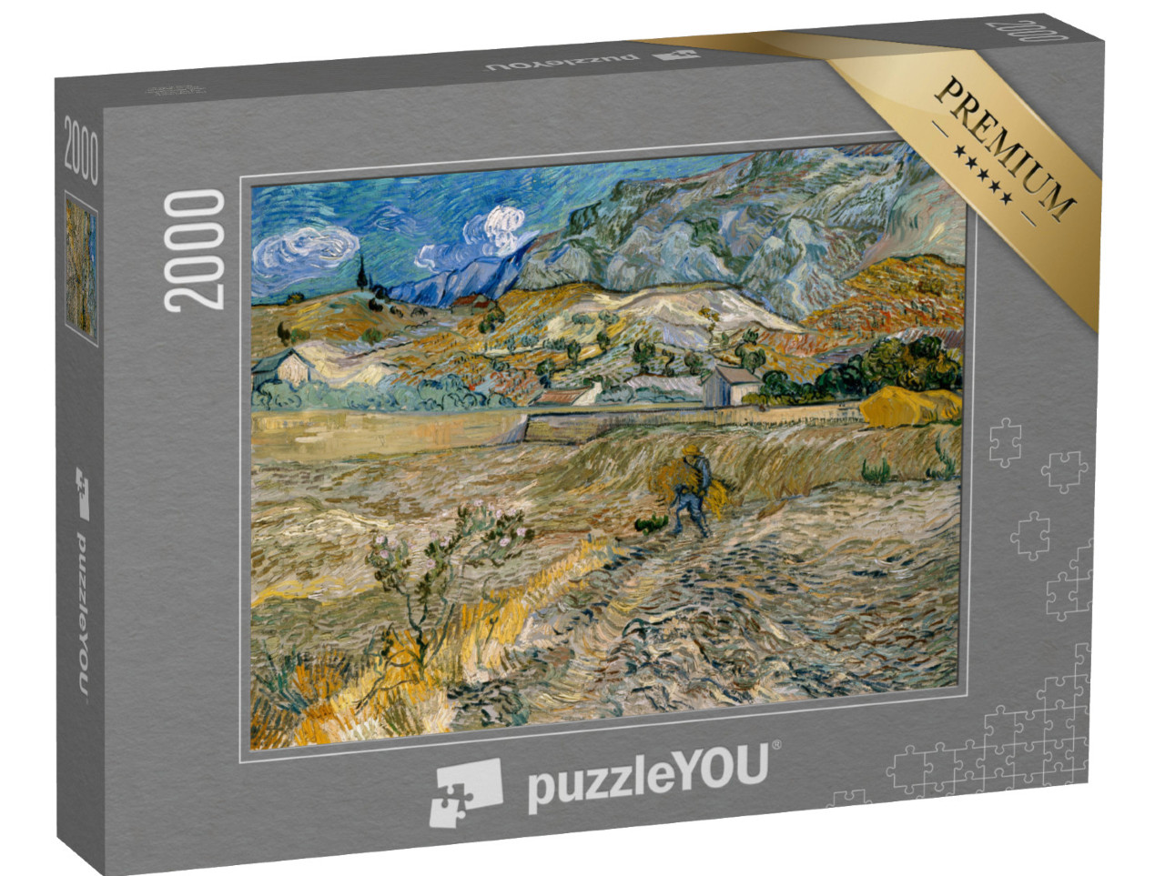 Puzzle de 2000 pièces « Vincent van Gogh - Paysage à Saint-Rémy »