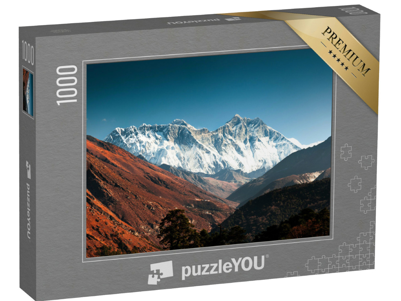 Puzzle de 1000 pièces « Everest, Lhotse et Nuptse, Népal »