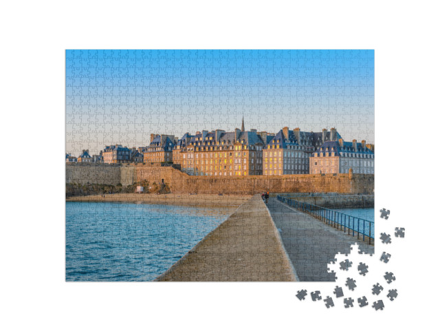 Puzzle de 1000 pièces « Saint-Malo, Bretagne, France »