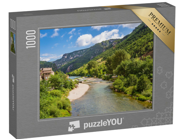 Puzzle de 1000 pièces « Les gorges du Tarn dans le Parc national des Cévennes, France. Réserve de biosphère de l'UNESCO »