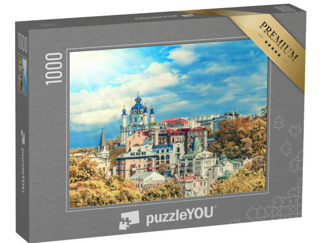 Puzzle de 1000 pièces « Sophia : cathédrale de Kiev, Ukraine »