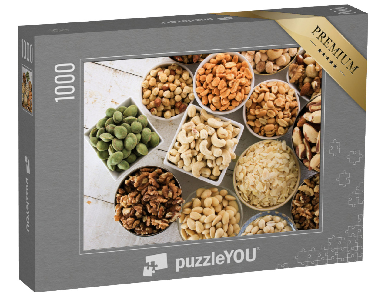 Puzzle de 1000 pièces « Sélection de noix »