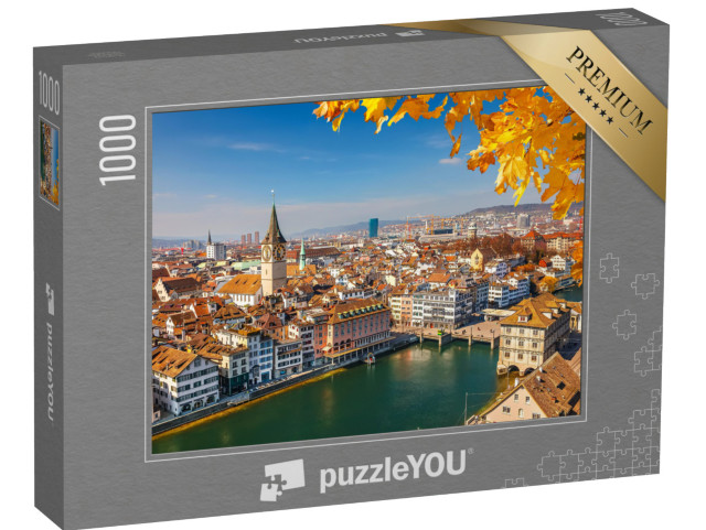 Puzzle de 1000 pièces « Zurich am Limmat, Suisse »