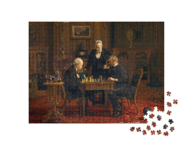 Puzzle de 1000 pièces « Thomas Eakins - Les joueurs d'échecs »