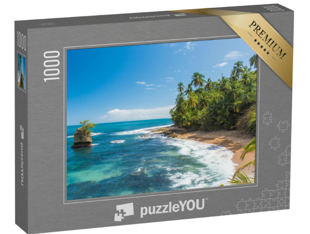 Puzzle de 1000 pièces « Plage caribéenne de Manzanillo près de Puerto Viejo, Costa Rica »