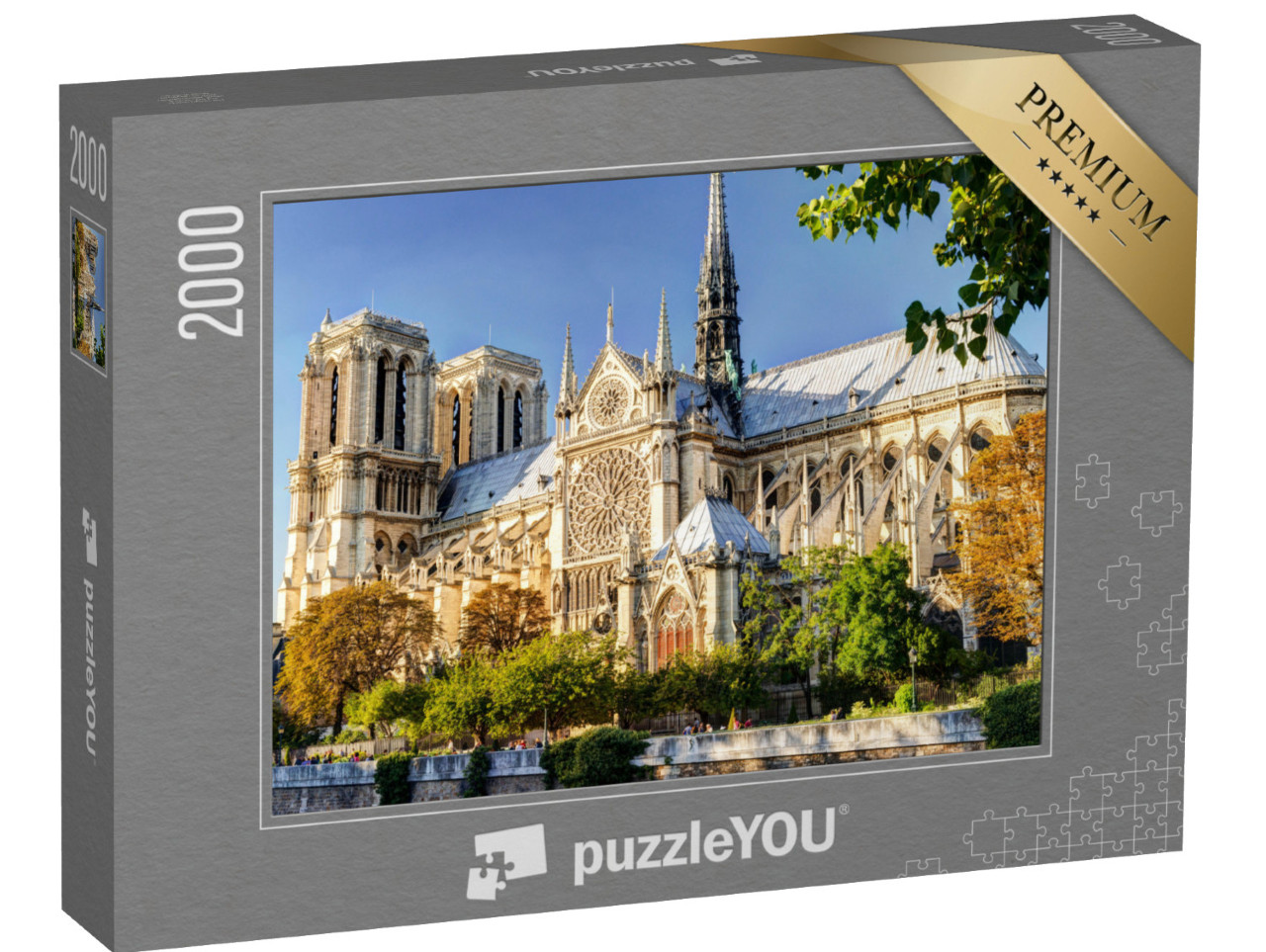 Puzzle de 2000 pièces « Cathédrale Notre-Dame de Paris »