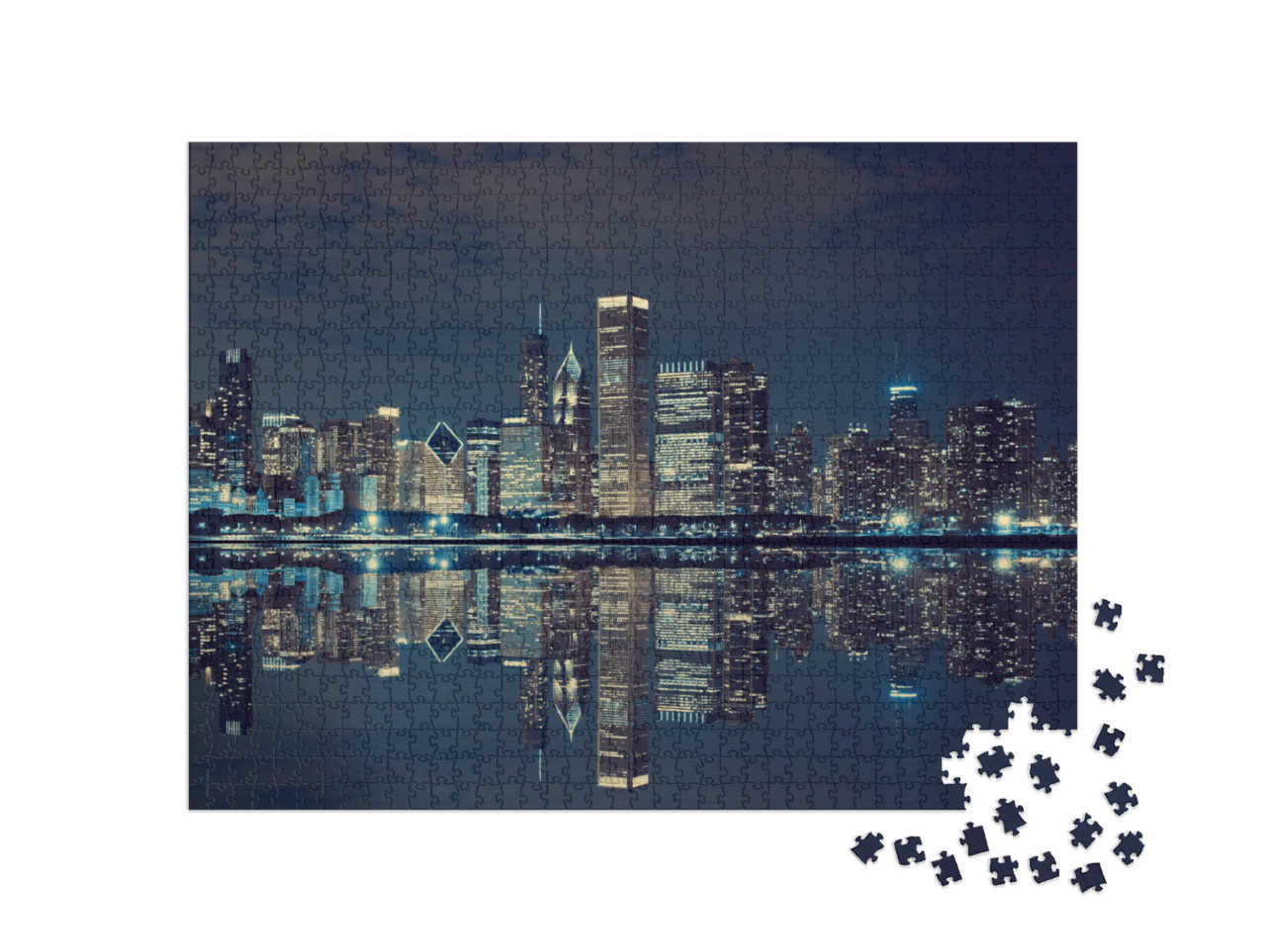 Puzzle de 1000 pièces « Chicago »