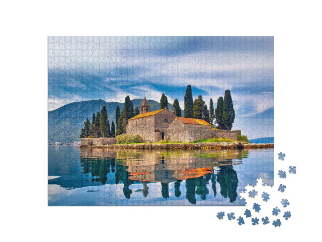 Puzzle de 1000 pièces « Île Saint-Georges, Monténégro »