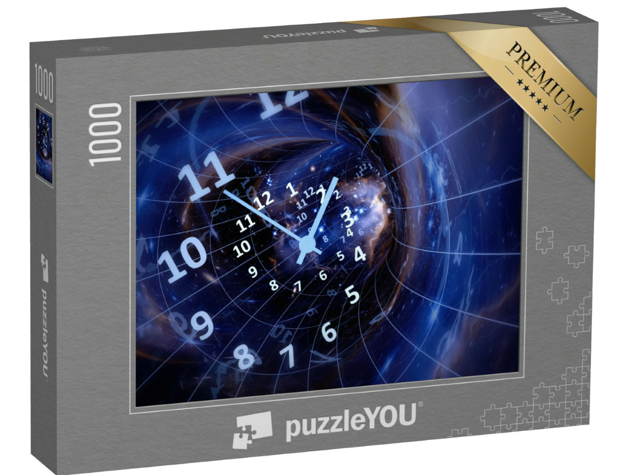 Puzzle de 1000 pièces « Illustration 3D : temps, espace, infini »