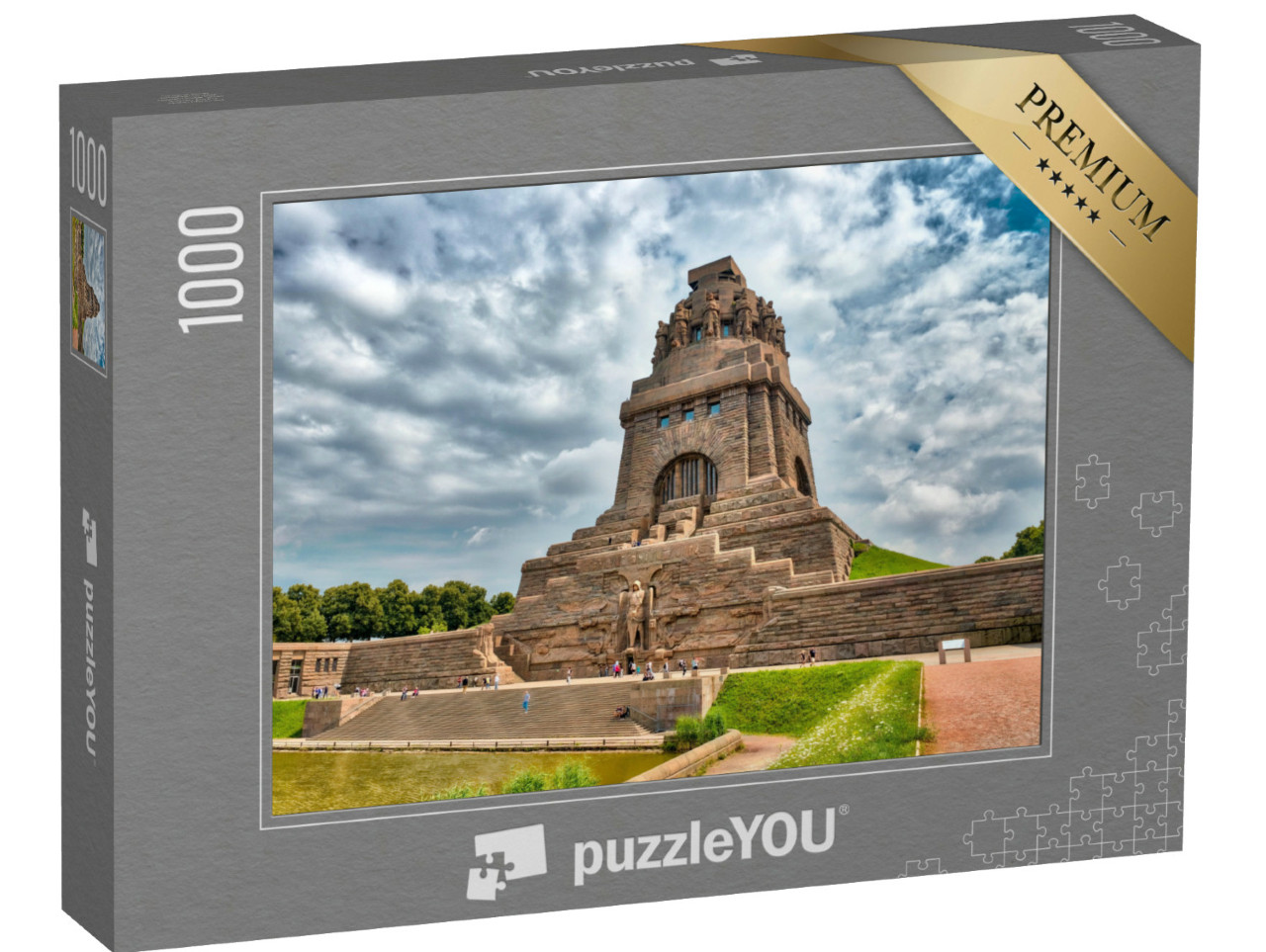 Puzzle de 1000 pièces « Monument de la bataille des nations, Leipzig, Allemagne »