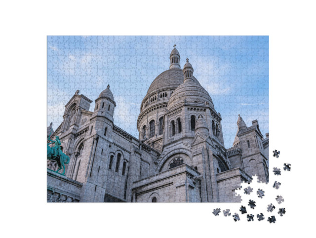Puzzle de 1000 pièces « Basilique du Sacré-Cœur, Paris, France »