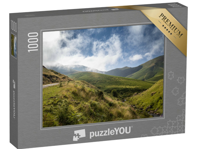 Puzzle de 1000 pièces « paysage pittoresque dans les montagnes d'Iraty en été, Pays basque, France »