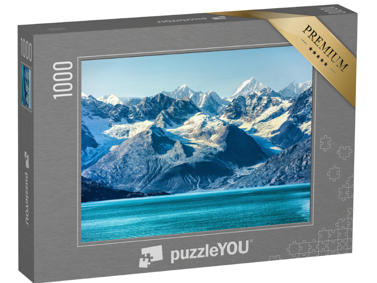 Puzzle de 1000 pièces « Parc national de Glacier Bay en Alaska »