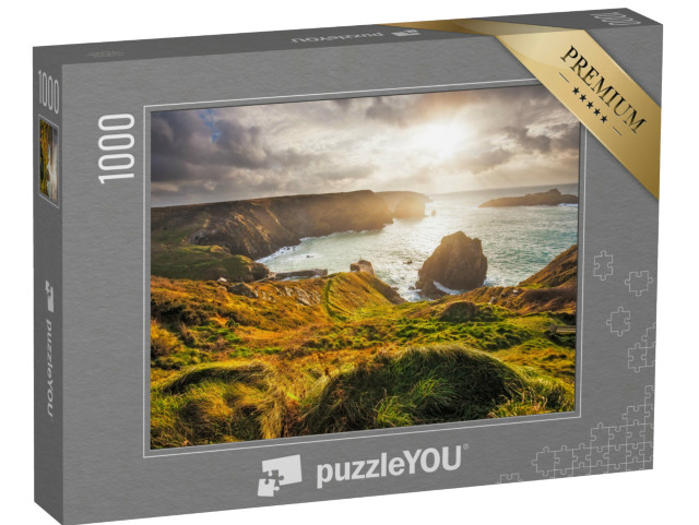 Puzzle de 1000 pièces « Wilde Natur an der Mullion Cove, Cornouailles, Angleterre »