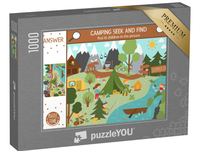 Puzzle de 1000 pièces « Camp d'été »