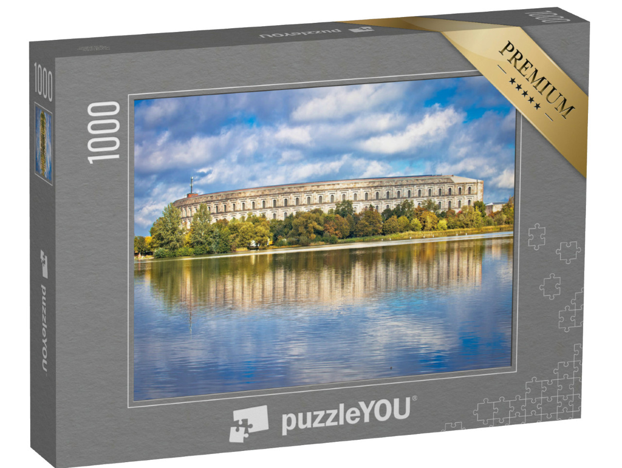 Puzzle de 1000 pièces « Salle du Reichskongress sur le site du Reichsparteitag à Nuremberg »
