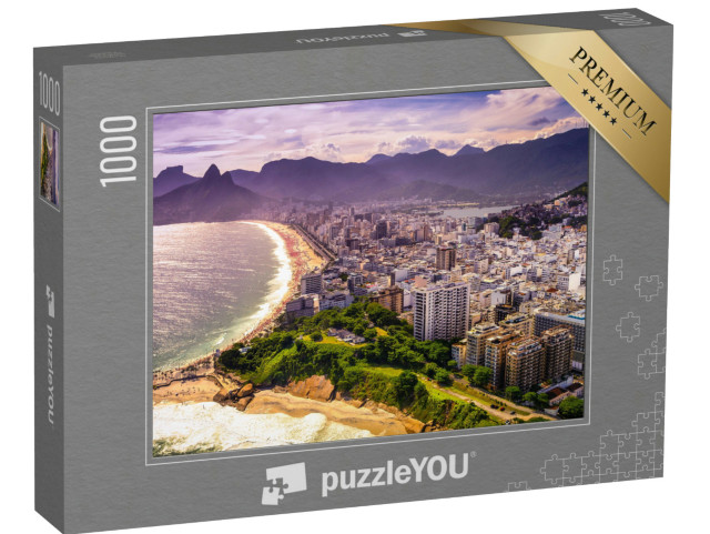Puzzle de 1000 pièces « Ipanema Beach, Rio de Janeiro, Brésil »