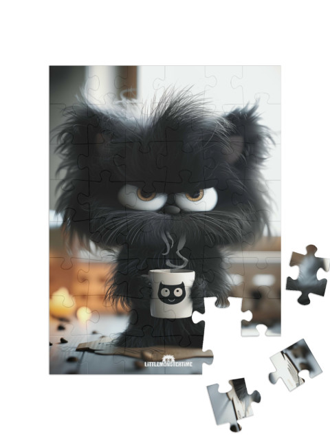 Puzzle de 48 pièces « LITTLEMONSTERTIME: Joe »
