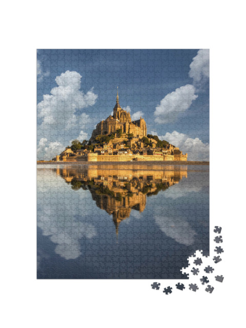 Puzzle de 1000 pièces « Mont saint michel en France »
