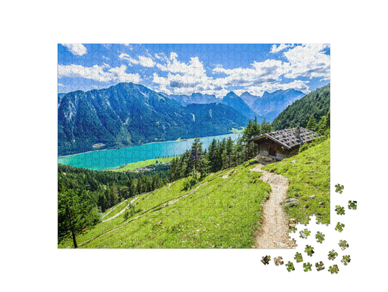 Puzzle de 1000 pièces « Achensee en Autriche »