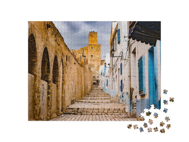 Puzzle de 1000 pièces « Rue de Medina, Tunisie »