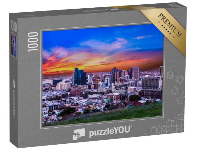 Puzzle de 1000 pièces « Le Cap au coucher du soleil »