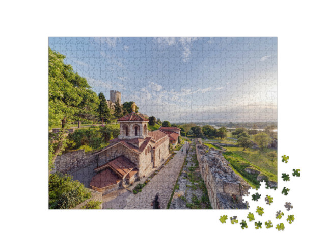 Puzzle de 1000 pièces « La forteresse de Belgrade et le parc Kalemegdan, Belgrade, Serbie »