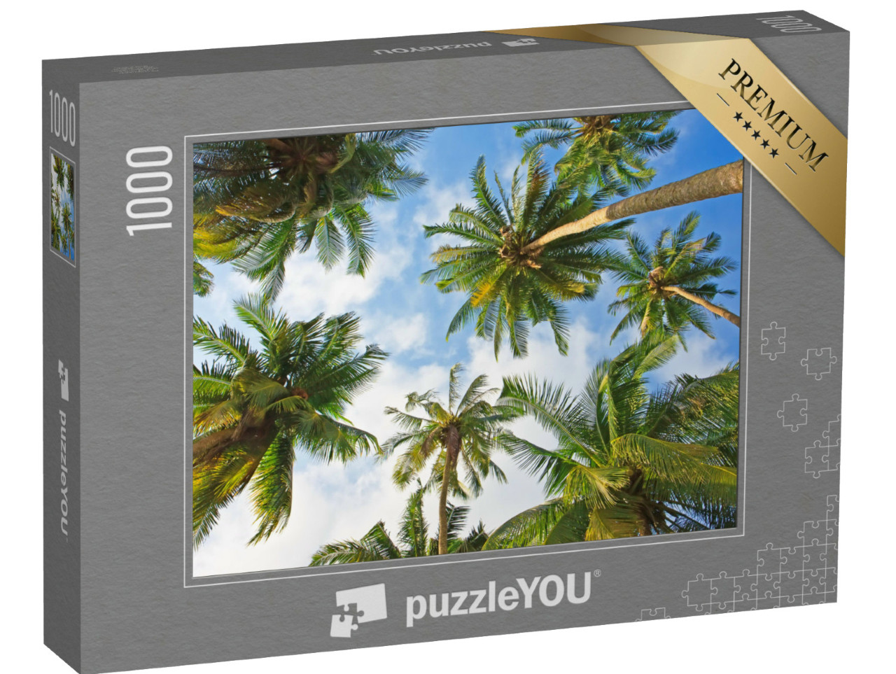 Puzzle de 1000 pièces « De magnifiques cocotiers »