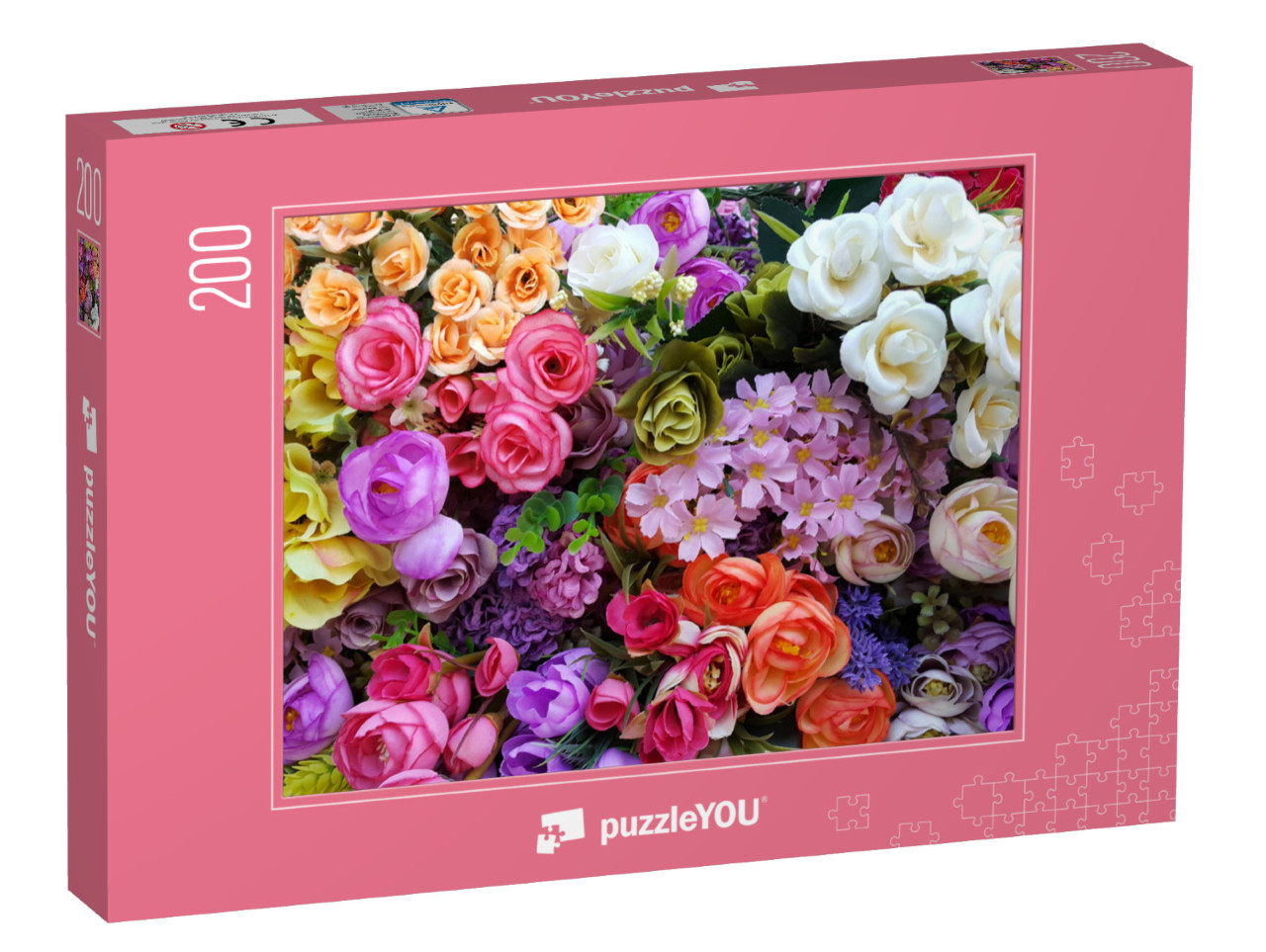 Puzzle de 200 pièces « Une magnifique mer de fleurs »