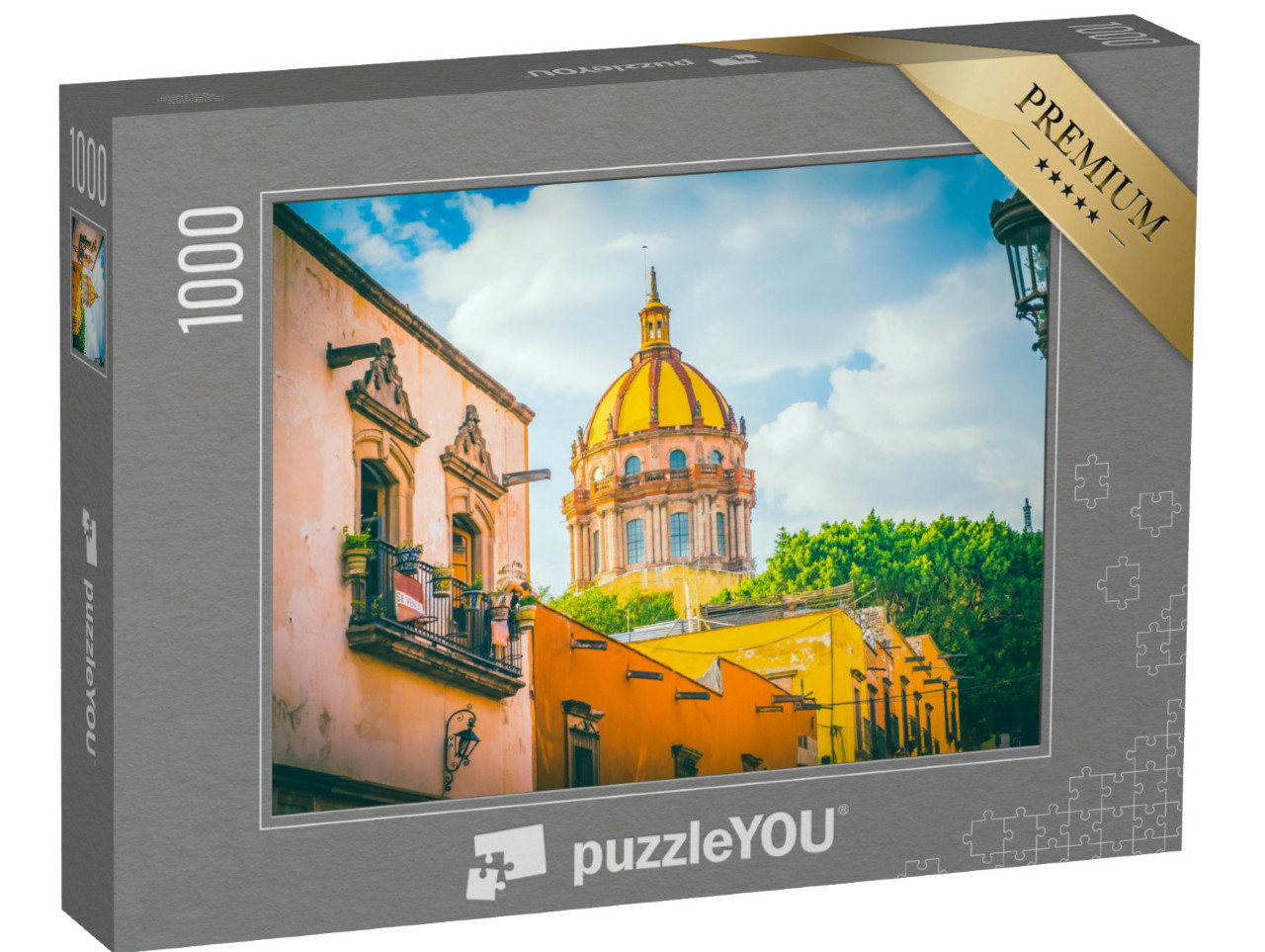 Puzzle de 1000 pièces « Charmante San Miguel de Allende, Mexique »
