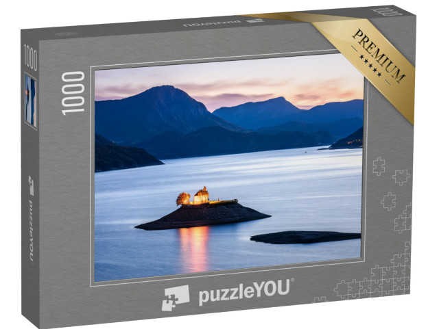 Puzzle de 1000 pièces « Octobre 2016, Lac de Serre-Ponçon(France) »