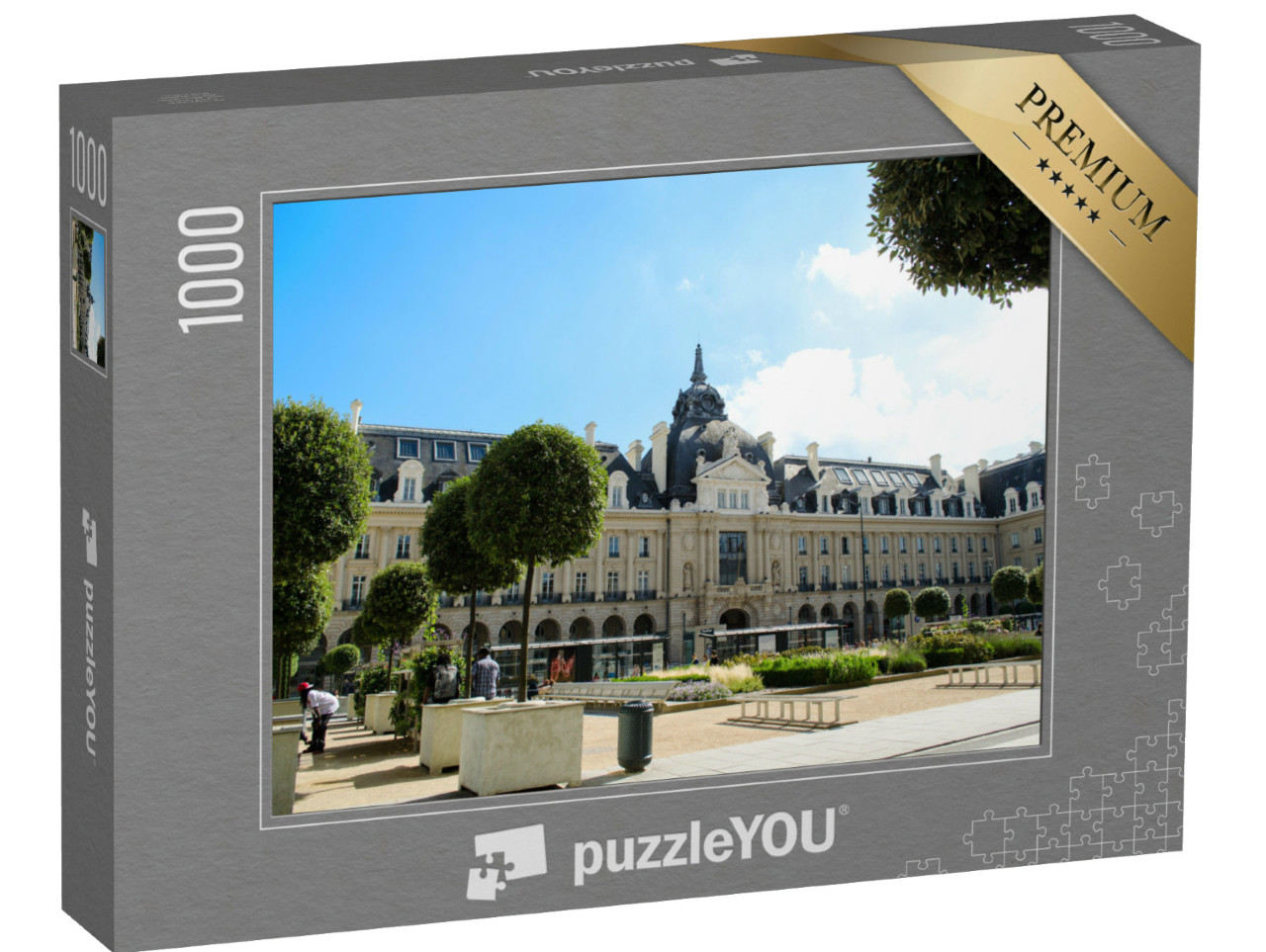 Puzzle de 1000 pièces « Place de la République - Rennes, France »