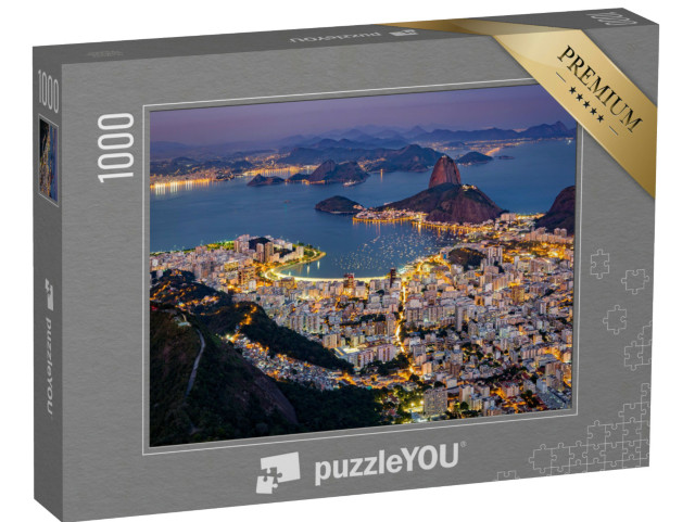 Puzzle de 1000 pièces « Vue sur Rio de Janeiro »