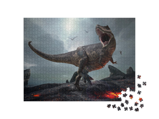 Puzzle de 1000 pièces « Tyrannosaurus Rex »