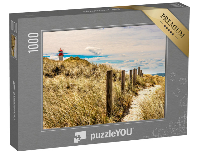 Puzzle de 1000 pièces « Phare sur l'île de Sylt, mer du Nord, Allemagne »