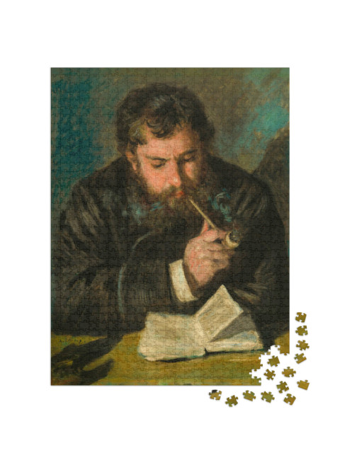 Puzzle de 1000 pièces « Auguste Renoir - Claude Monet »