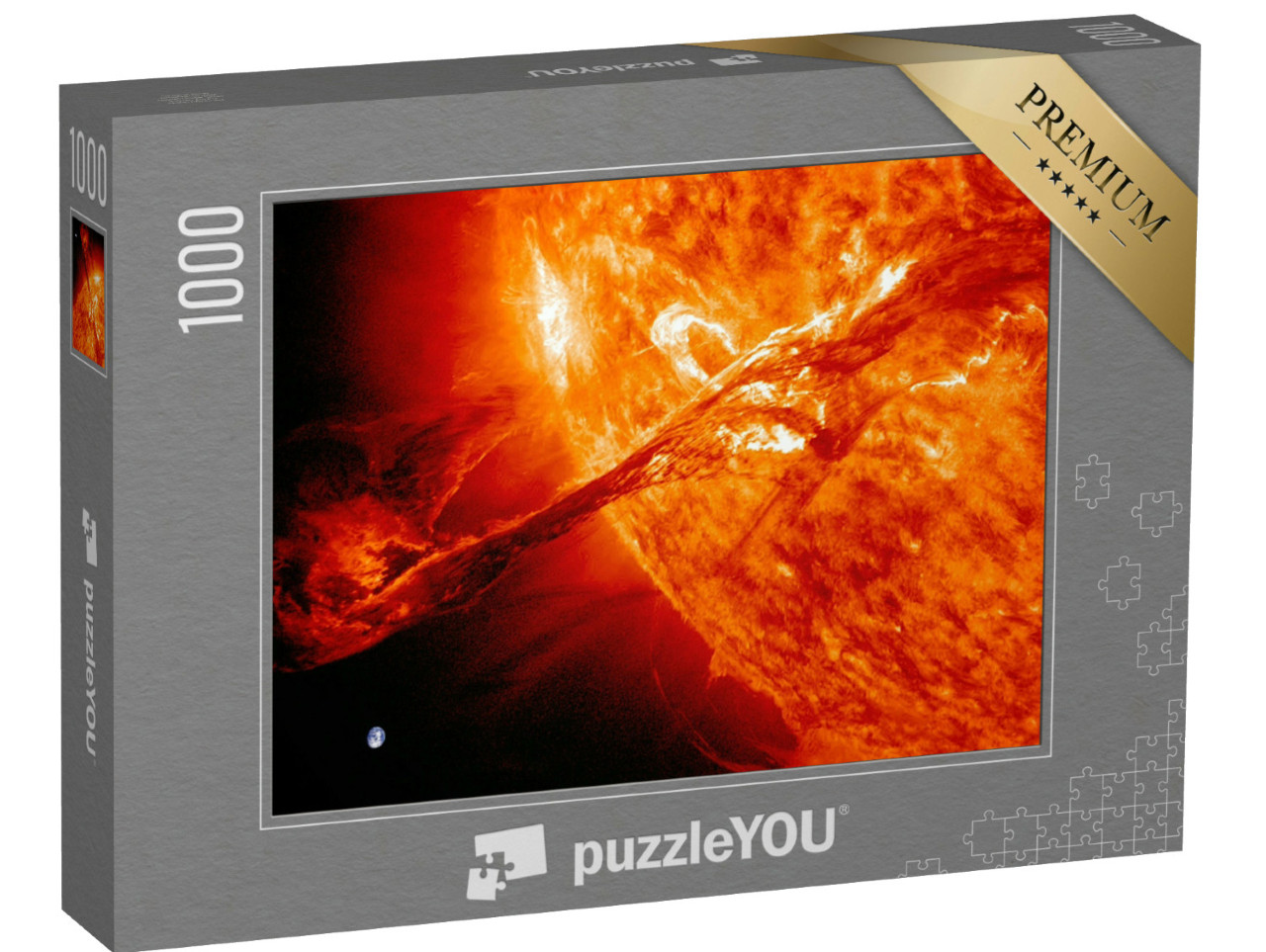 Puzzle de 1000 pièces « Gros plan sur le soleil »