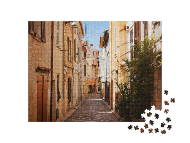 Puzzle de 1000 pièces « Vieille ville d'Antibes, France »