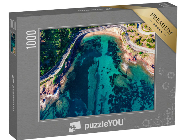 Puzzle de 1000 pièces « Riviera française Côte d'Azur près de Cannes »