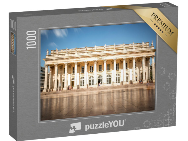 Puzzle de 1000 pièces « Grand Théâtre dans la ville de Bordeaux »