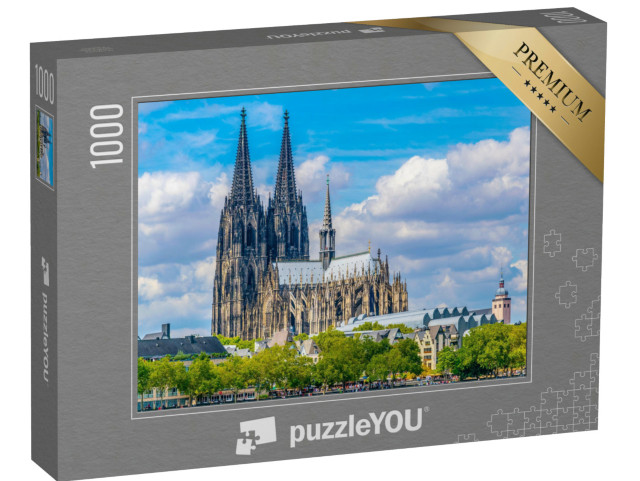 Puzzle de 1000 pièces « Magnifique cathédrale de Cologne, Allemagne »