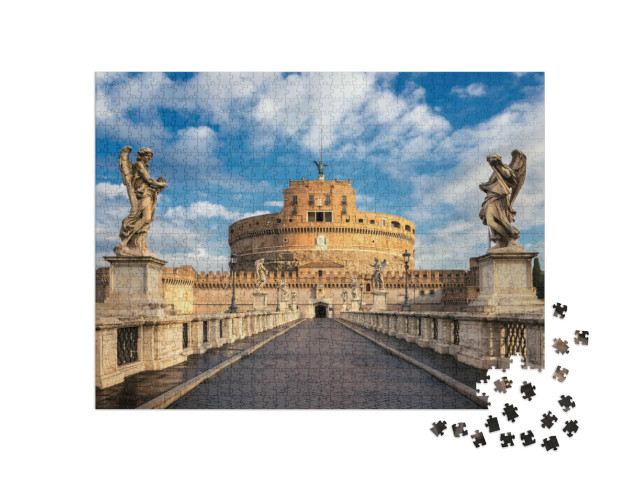Puzzle de 1000 pièces « Château Saint-Ange, Rome »