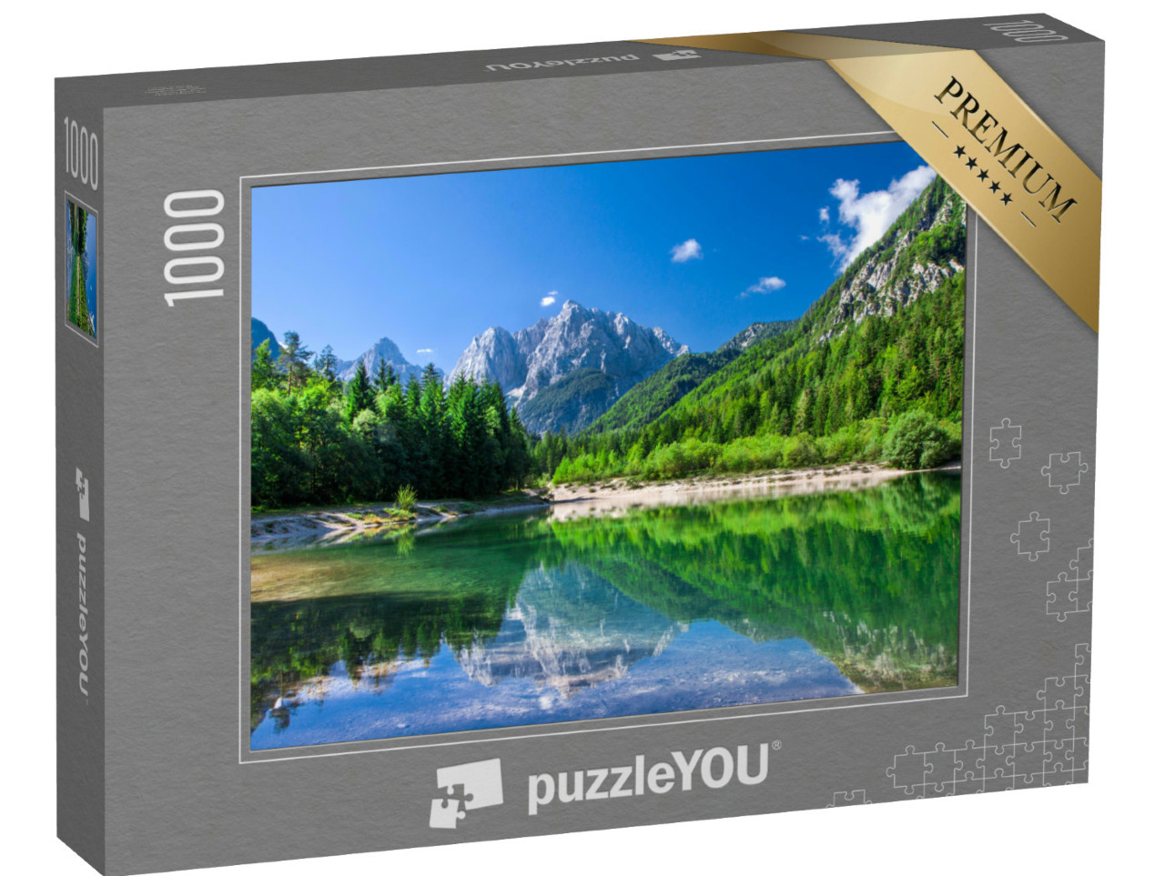 Puzzle de 1000 pièces « Parc national du Triglav dans les Alpes Juliennes, Slovénie »