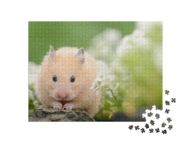 Puzzle de 1000 pièces « hamster doré »
