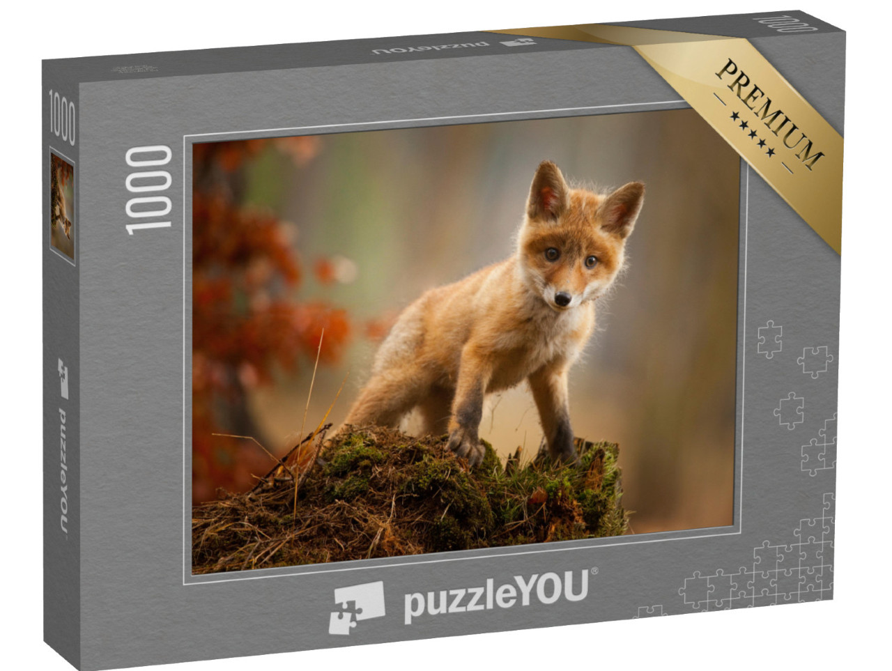 Puzzle de 1000 pièces « Un jeune renard »