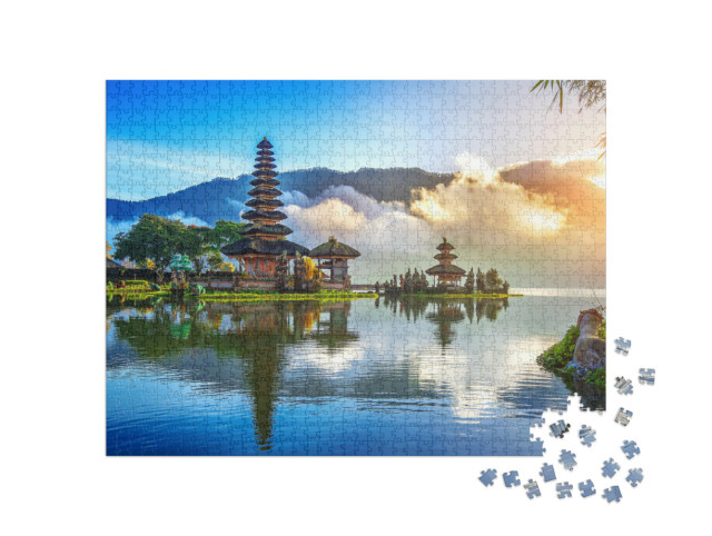 Puzzle de 1000 pièces « Célèbre temple de Bali, Indonésie »