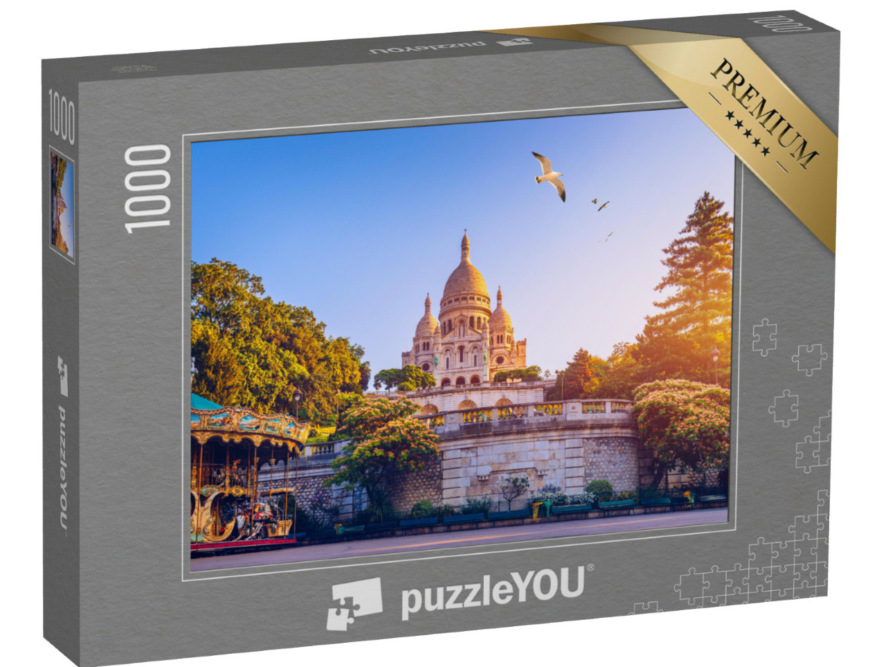 Puzzle de 1000 pièces « La basilique du Sacré-Cœur, Paris, France »