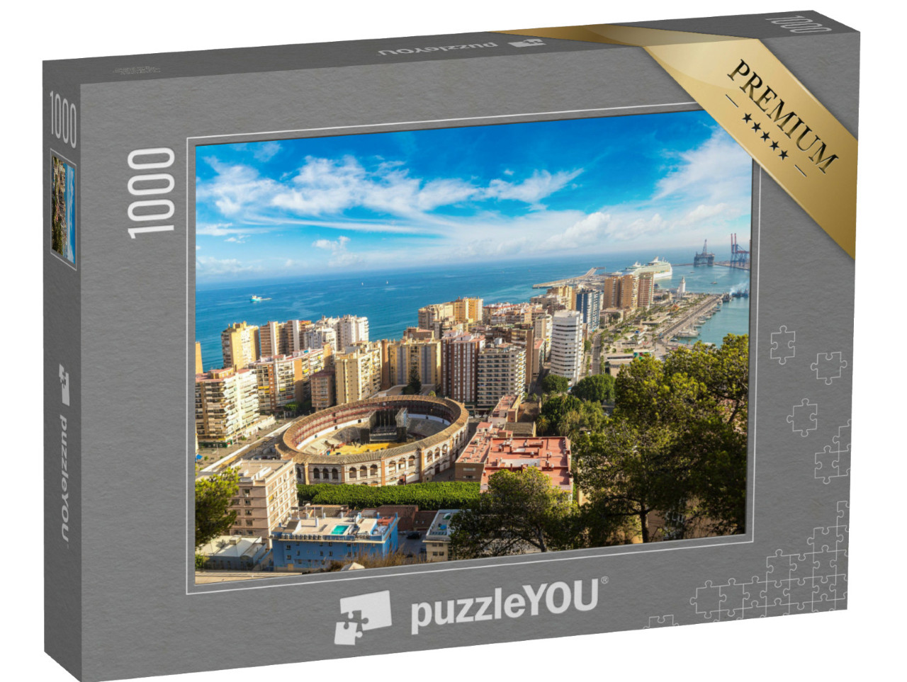 Puzzle de 1000 pièces « Málaga en été »
